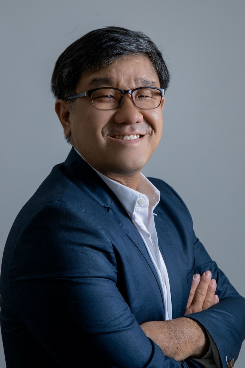 Phil Yuen, CEO of Hong Kong Sciences and Technology Park-based Aurabeat Technology, a developer of air purifiers that can help fight Covid-19. Photo: Handout
