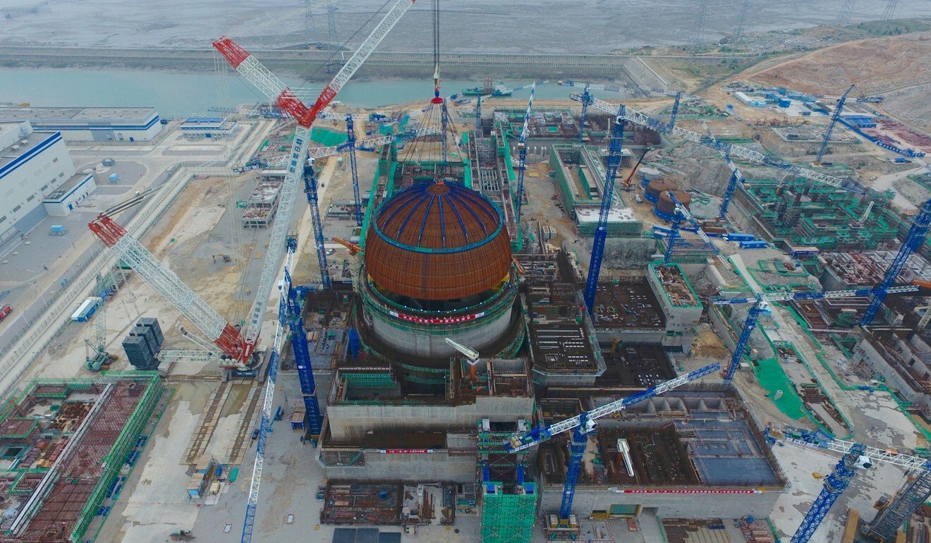 A total of 12 nuclear reactors in China – either under construction or going through the approval process – use Hualong One technology. Photo: Xinhua