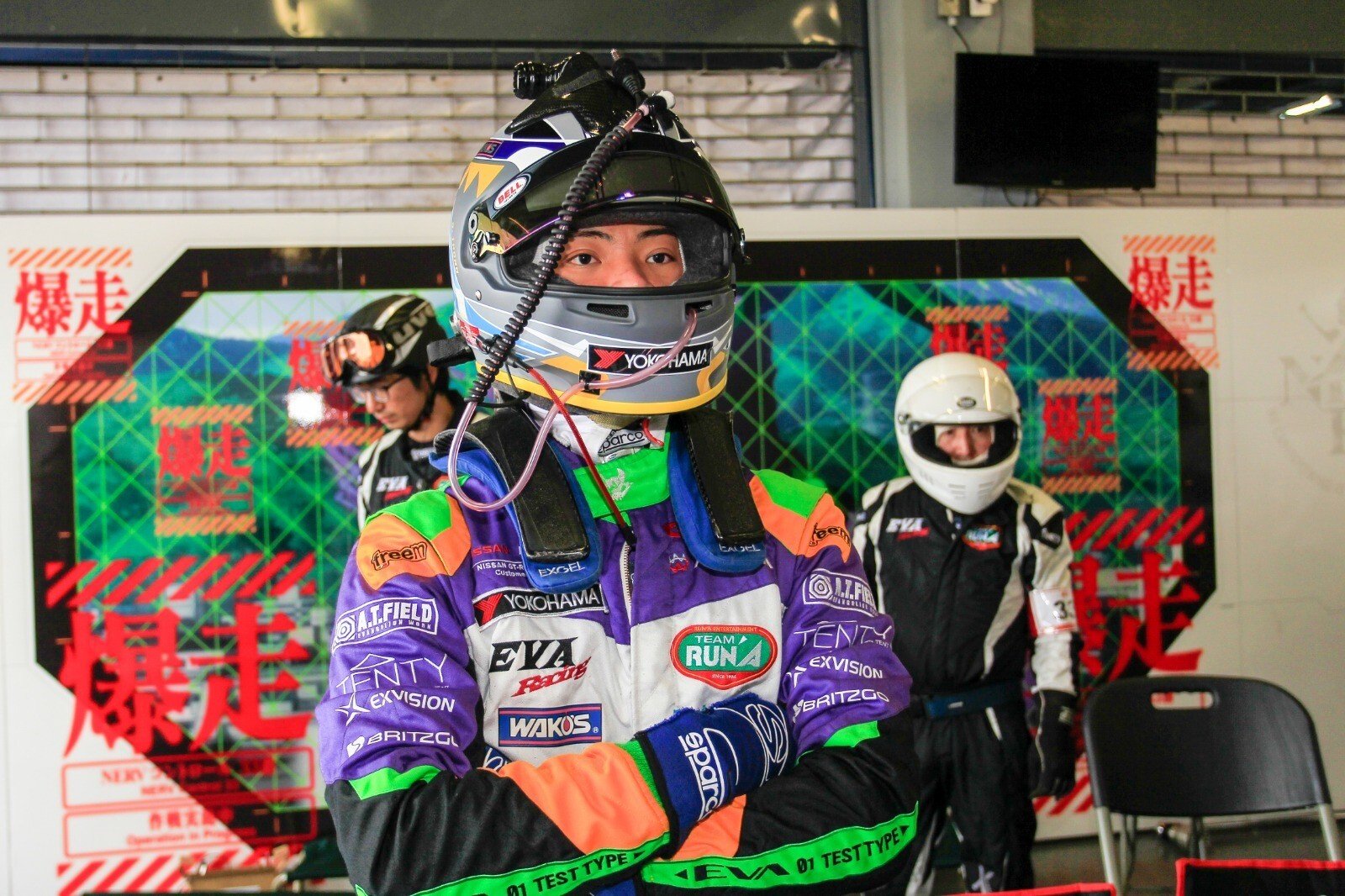 Hong Kong racing driver Shaun Thong ahead of his Super GT test at the Fuji Speedway in Suzuka, Japan in 2020. Photo: Handout