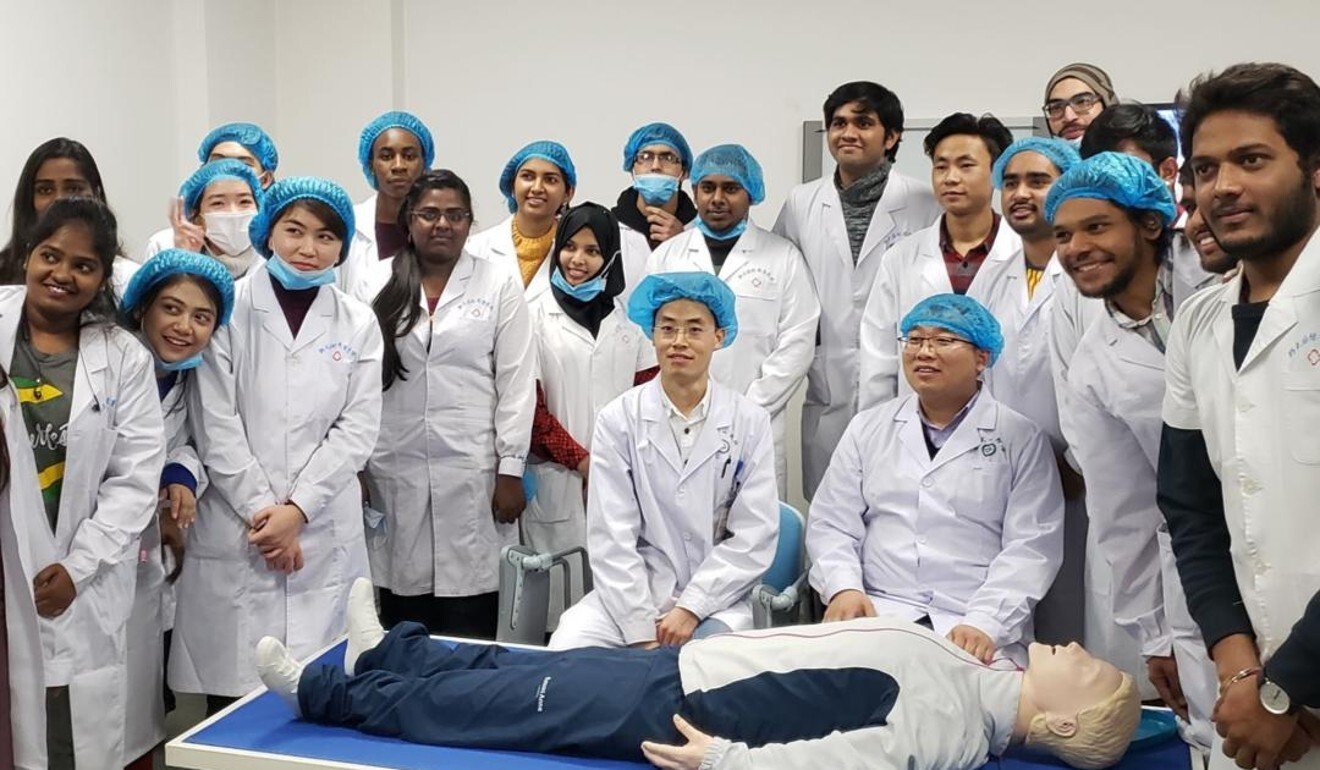 The clinical skills training centre at Zhengzhou University. Photo: Saumyajit Bhaduri