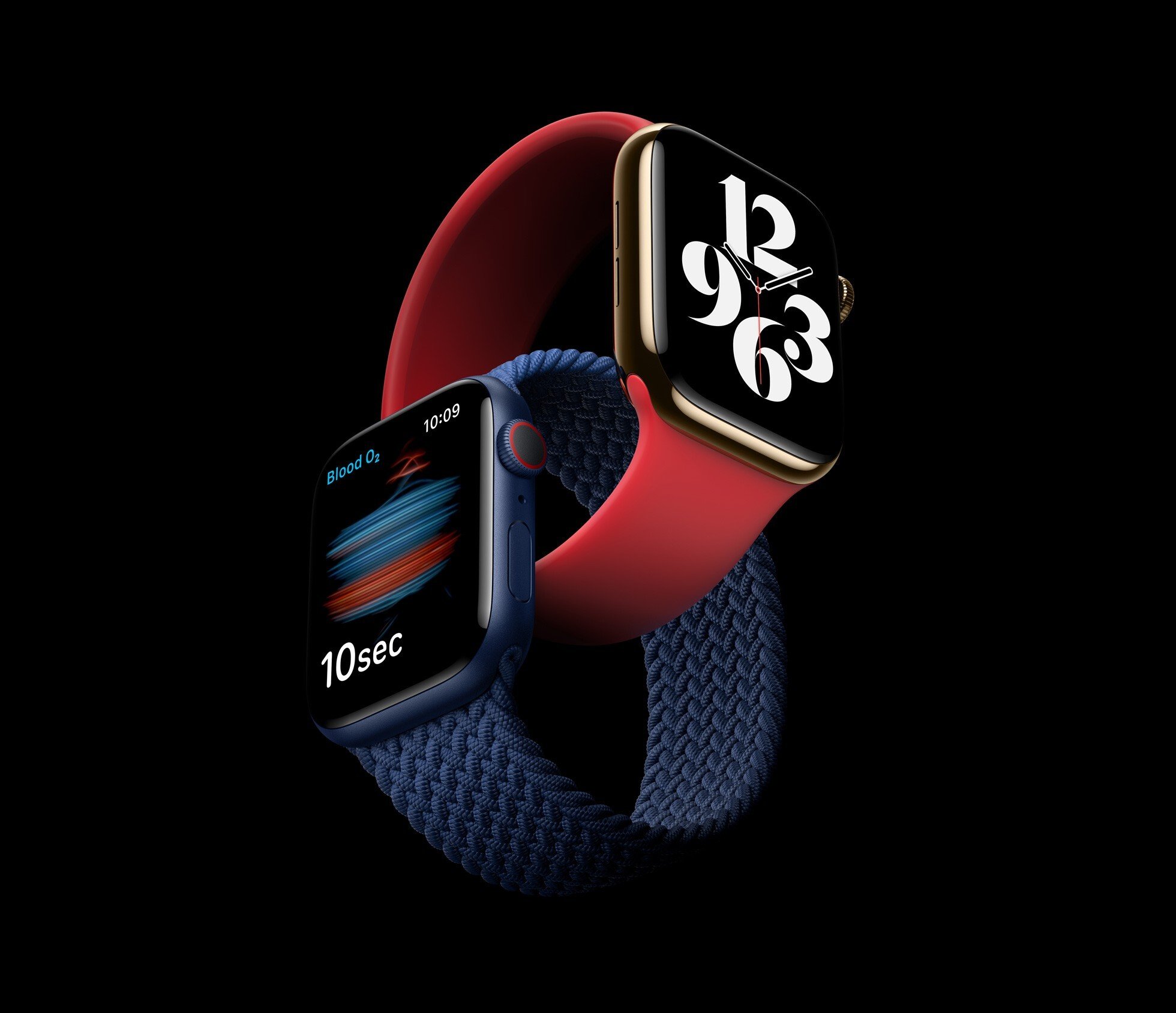 The new Apple Watch checks your blood-oxygen levels while you sleep, and costs from US$399. Photo: Apple