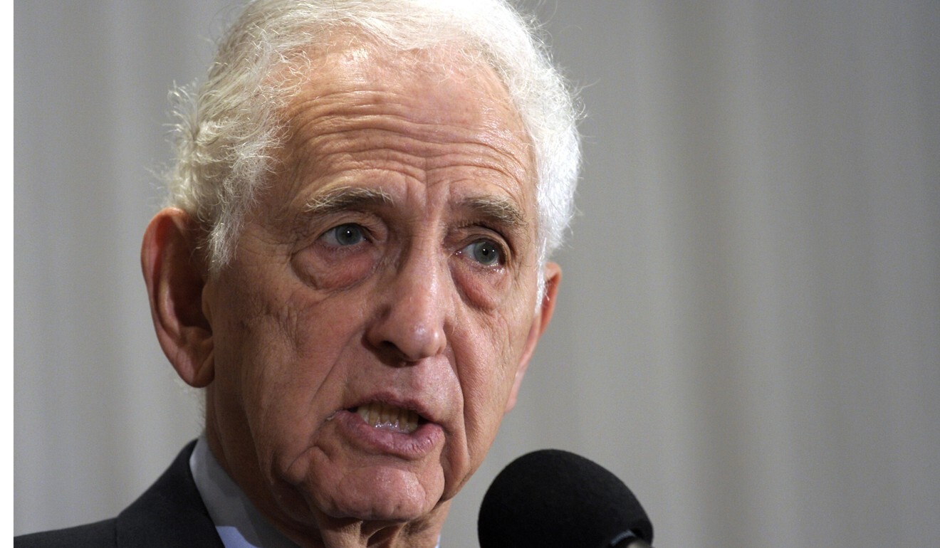 Vietnam-era whistle-blower Daniel Ellsberg. File photo: AP