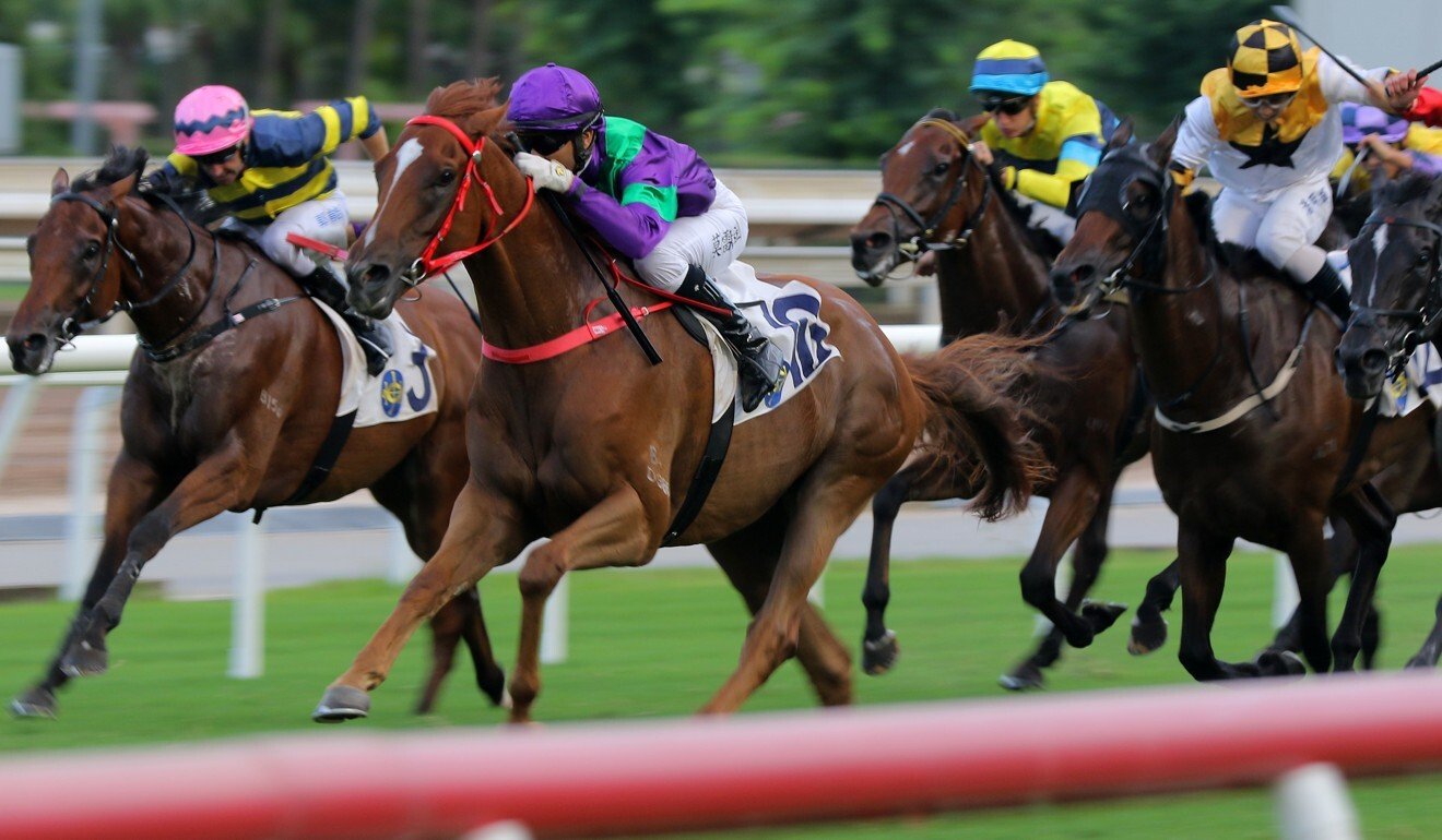 Joao Moreira boots Excellent Proposal to victory at Sha Tin on Sunday.