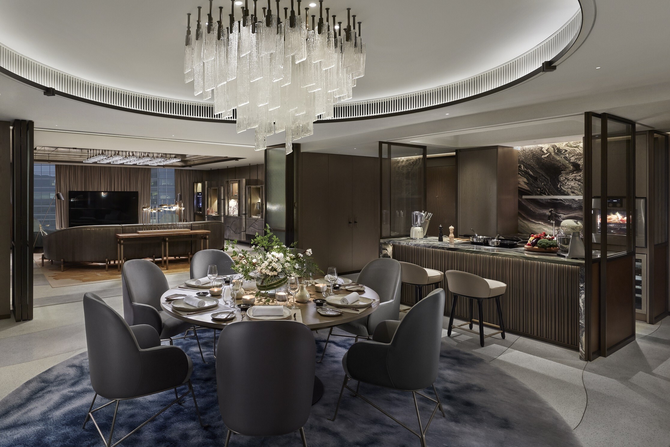 The Entertainment Suite at Hong Kong’s Landmark Mandarin Oriental offers the kind of treatment only A-listers normally get to enjoy. Photo: Landmark Mandarin Oriental