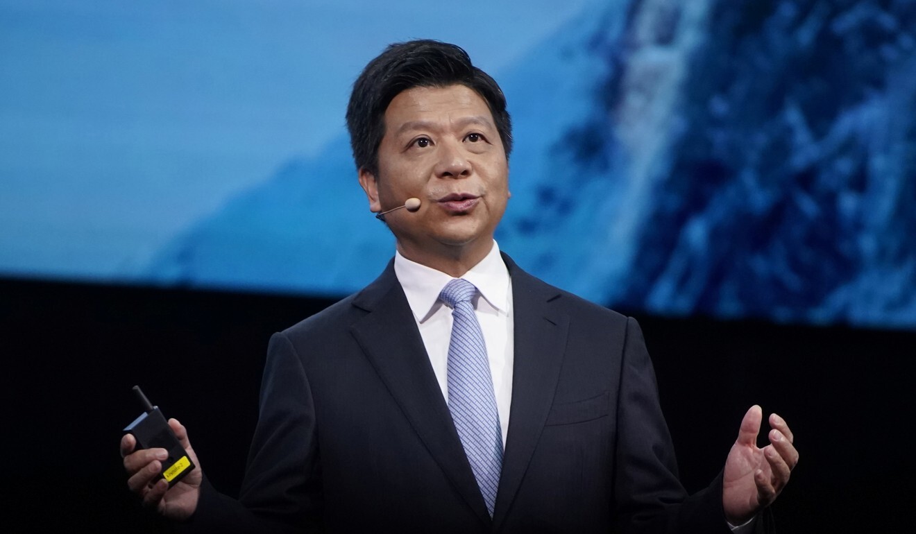 Huawei rotating chairman Guo Ping speaks at Huawei Connect in Shanghai, China, September 23, 2020. Photo: Reuters