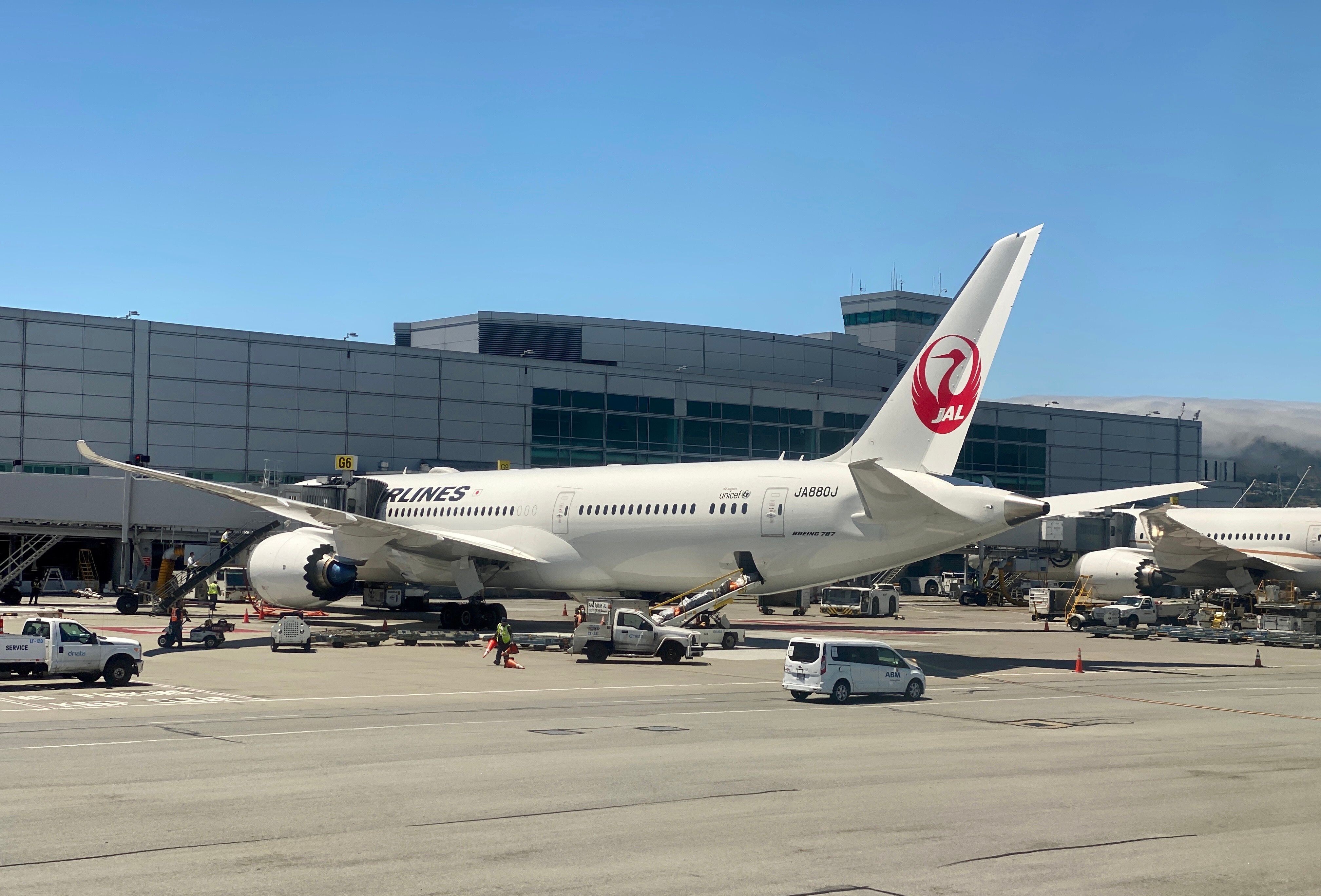 Japan Airlines (JAL) plans to operate a 206-seat Boeing 787-8 aircraft on the Guangzhou route from October 2. Photo: AFP