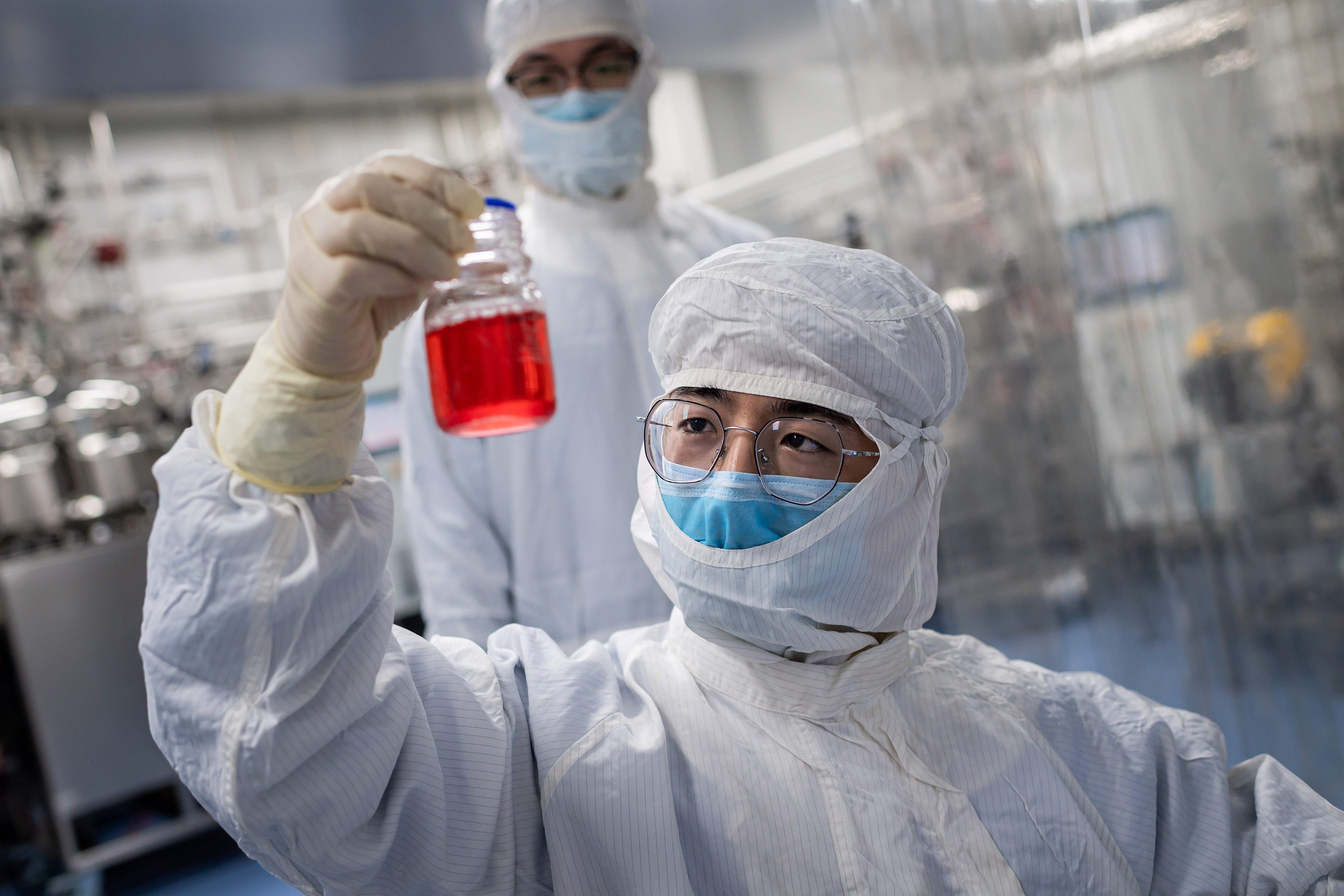Beijing says it will boost investment in biotech and vaccine development under its new “strategic emerging industries” plan. Photo: AFP