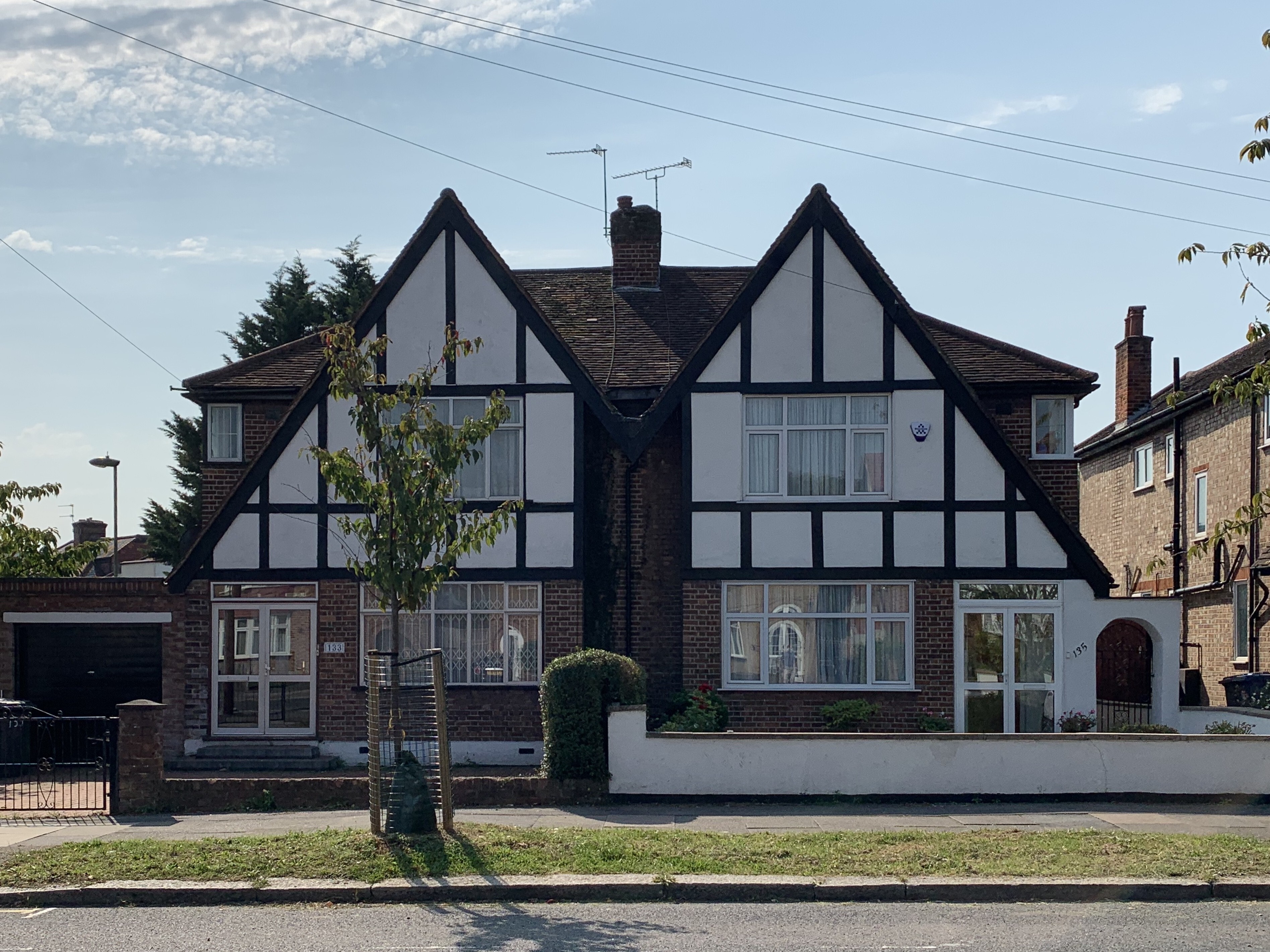 Mock Tudor houses along Devonshire Road in Mill Hill, in the London borough of Barnet, which has been compared to Hong Kong’s wealthy Kowloon Tong district. Photo: Delle Chan