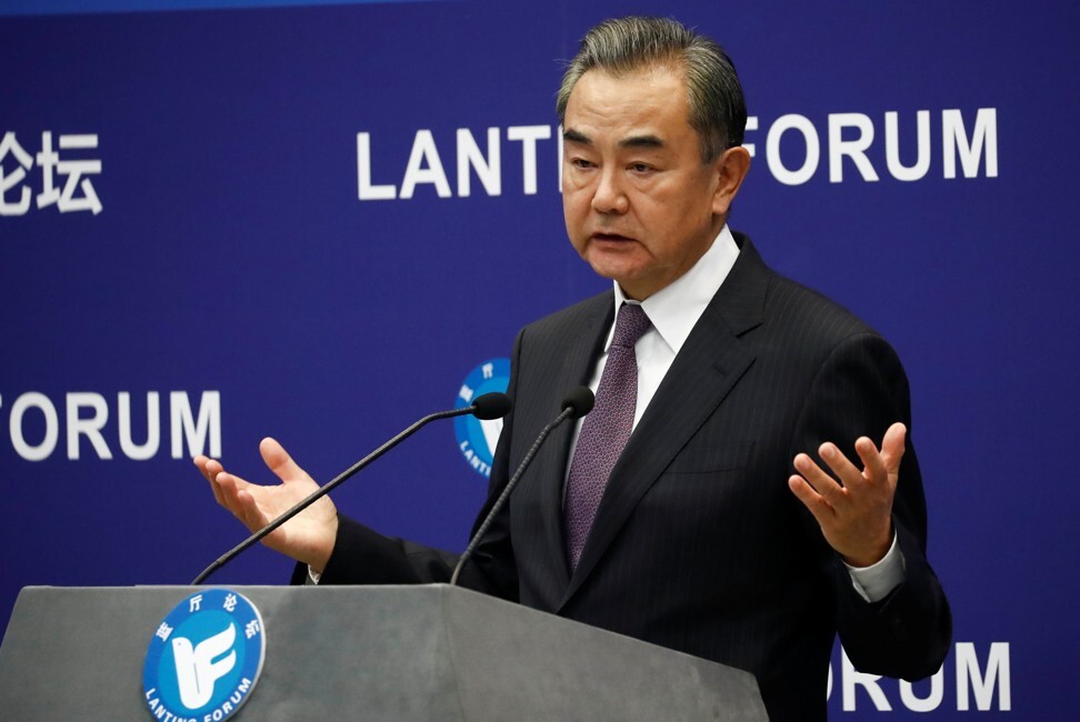 Chinese Foreign Minister Wang Yi says Beijing is opposed to unilateralism. Photo: Reuters