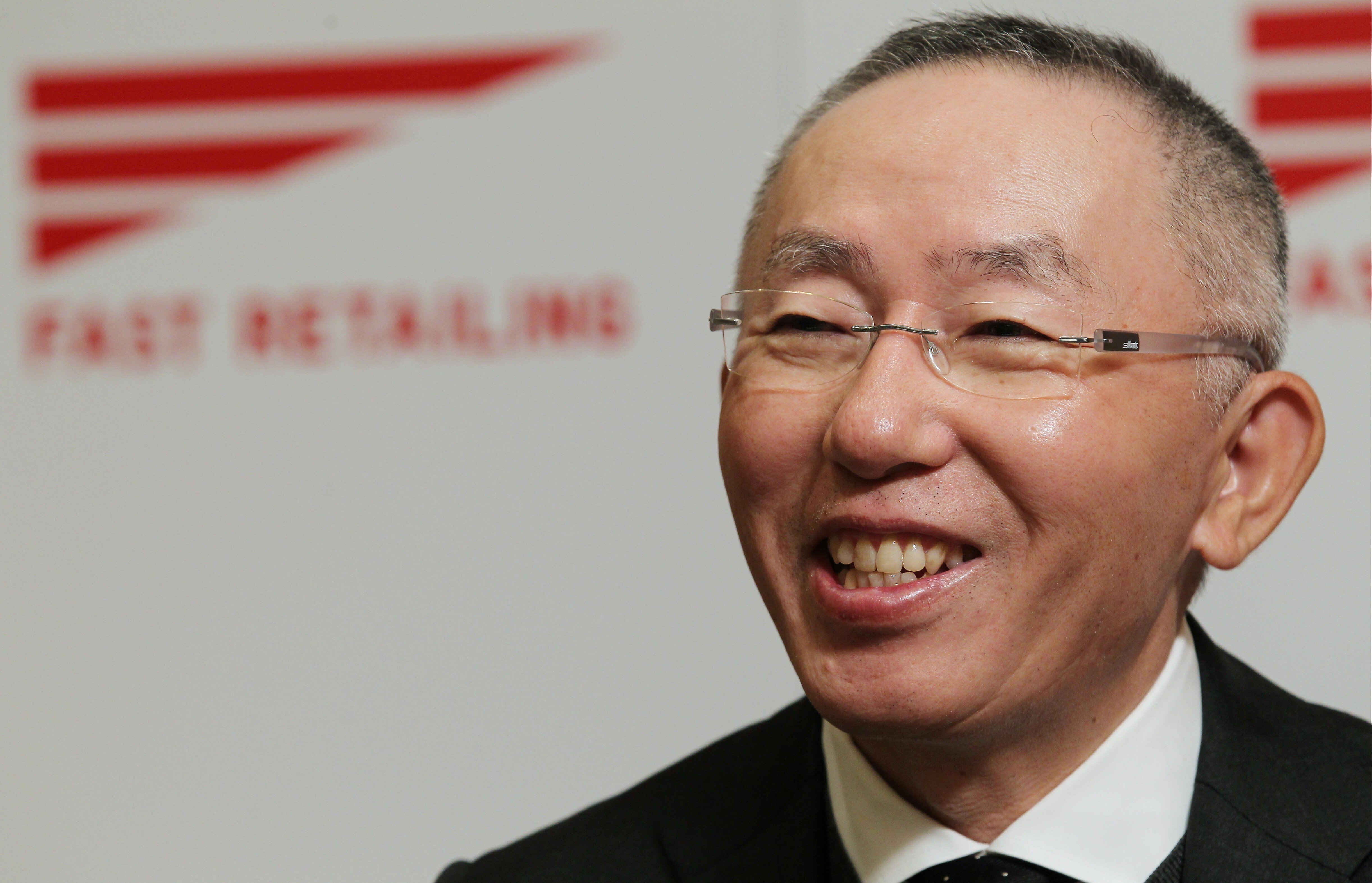 Japan’s richest man, Tadashi Yanai has made his billions through Uniqlo and other clothing brands. Photo: SCMP