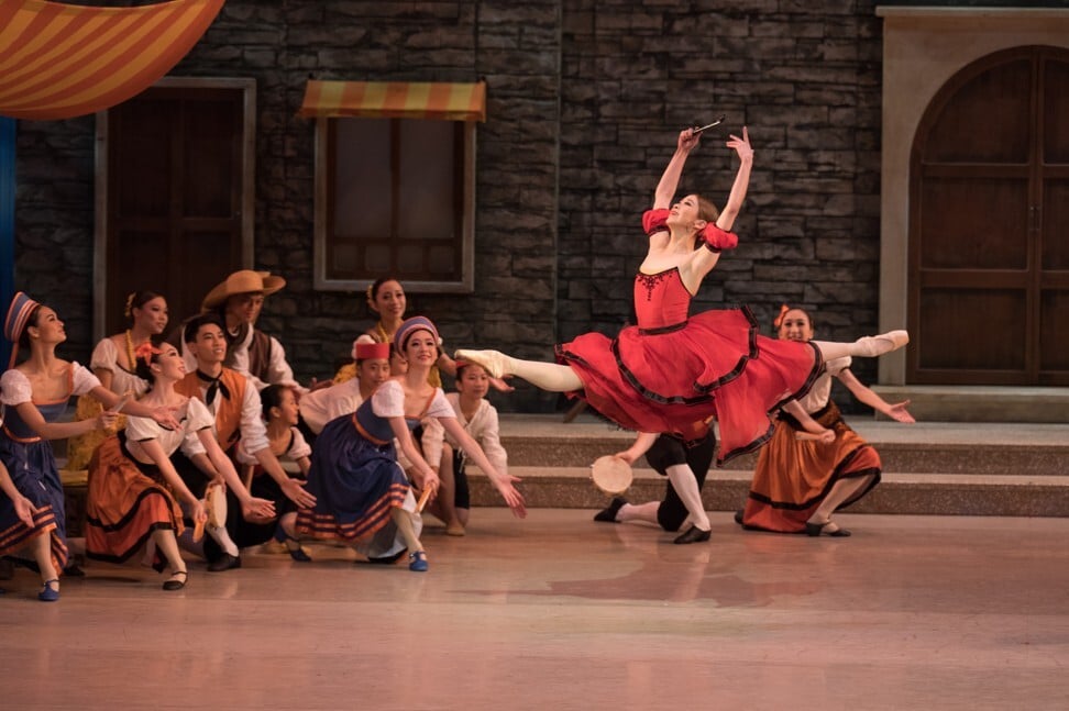 Ye Feifei in Nina Ananiashvili’s Don Quixote. Dancers will not have to wear masks, but the audience will. Photo: Conrad Dy-Liacco