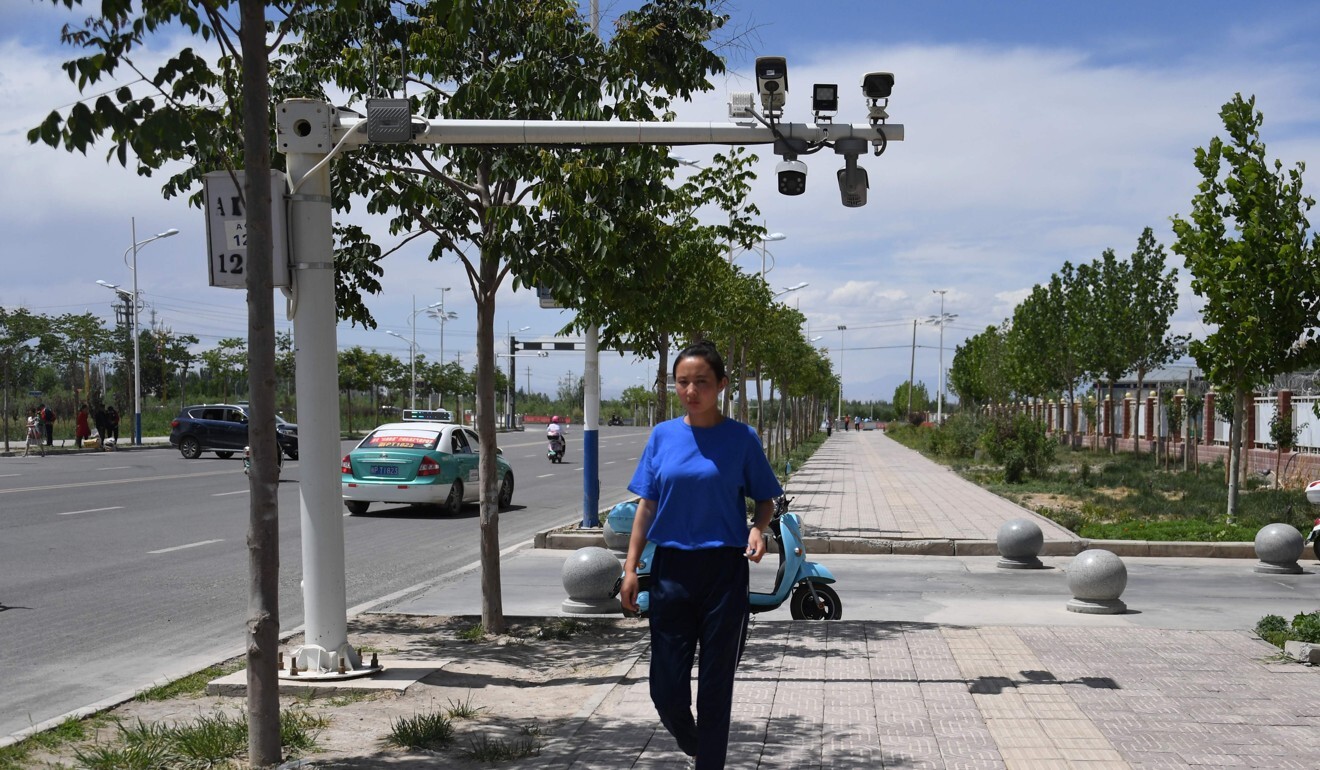 In China’s western Xinjiang region, the Uygur population has been subject to mass surveillance. Photo: AFP