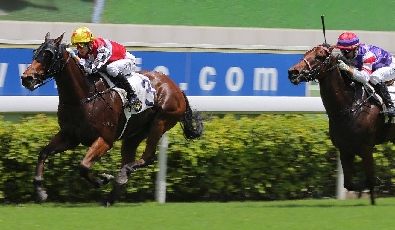 First Responder wins at Sha Tin in June.