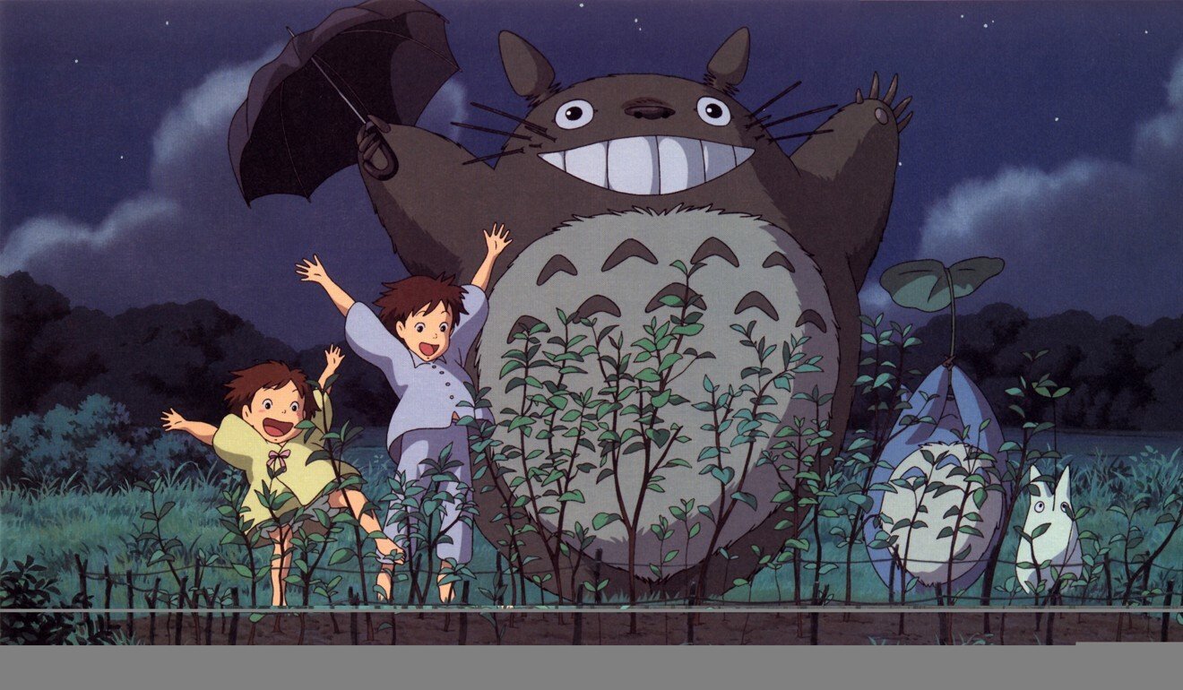 A still from My Neighbor Totoro, a 1988 Japanese animated fantasy film written and directed by Miyazaki. Photo: Studio Ghibli