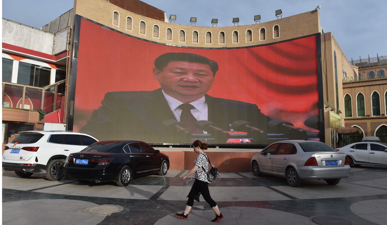 Xi Jinping has defended Beijing’s policies in Xinjiang and emphasised the need to build the local economy. Photo: AFP