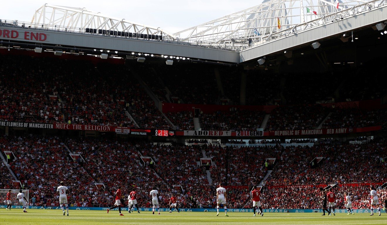 Manchester United take on Crystal Palace at Old Trafford in 2019. Photo: Reuters