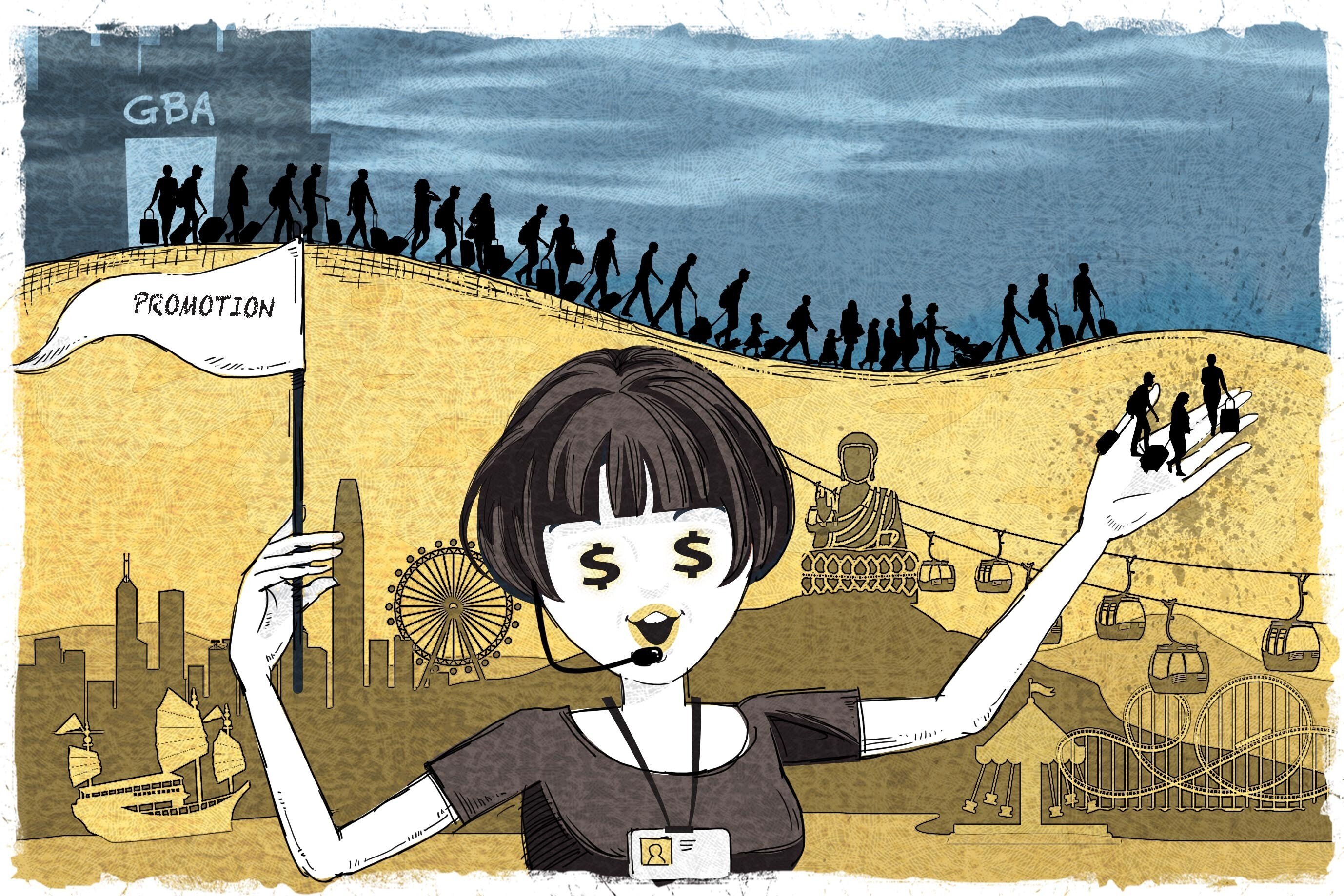 Illustration: Henry Wong, Greater Bay Area Tourism