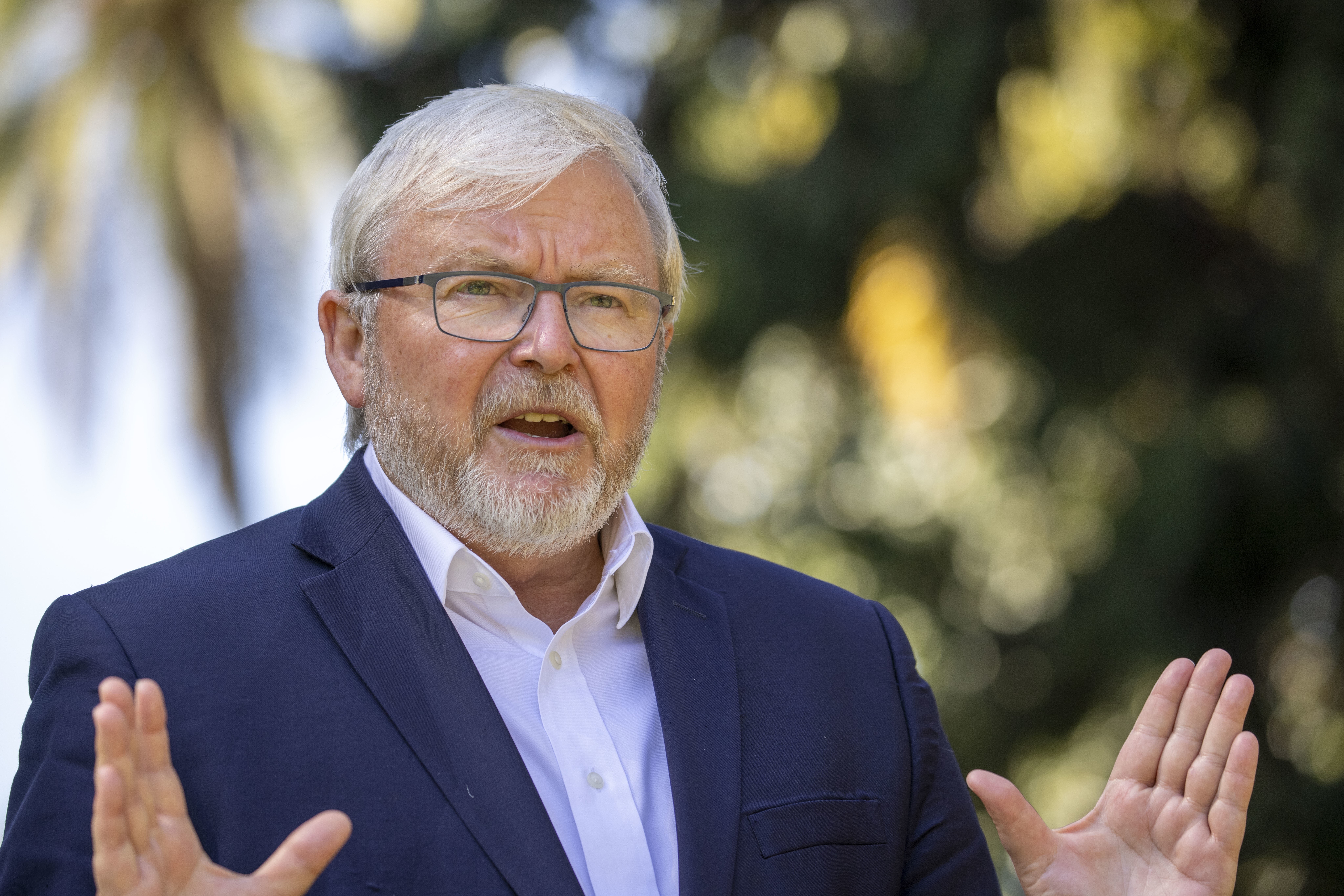 Former Australian PM Kevin Rudd. Photo: EPA-EFE