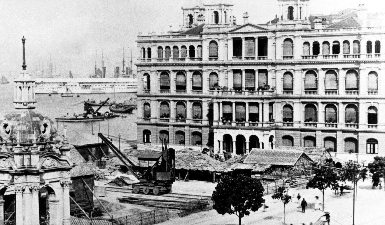 The old Hong Kong Club building at Central. Photo: SCMP
