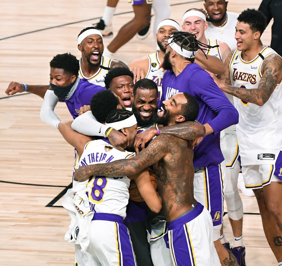 LeBron James (centre) was criticised by Hongkongers for his stance on the saga. Photo: TNS