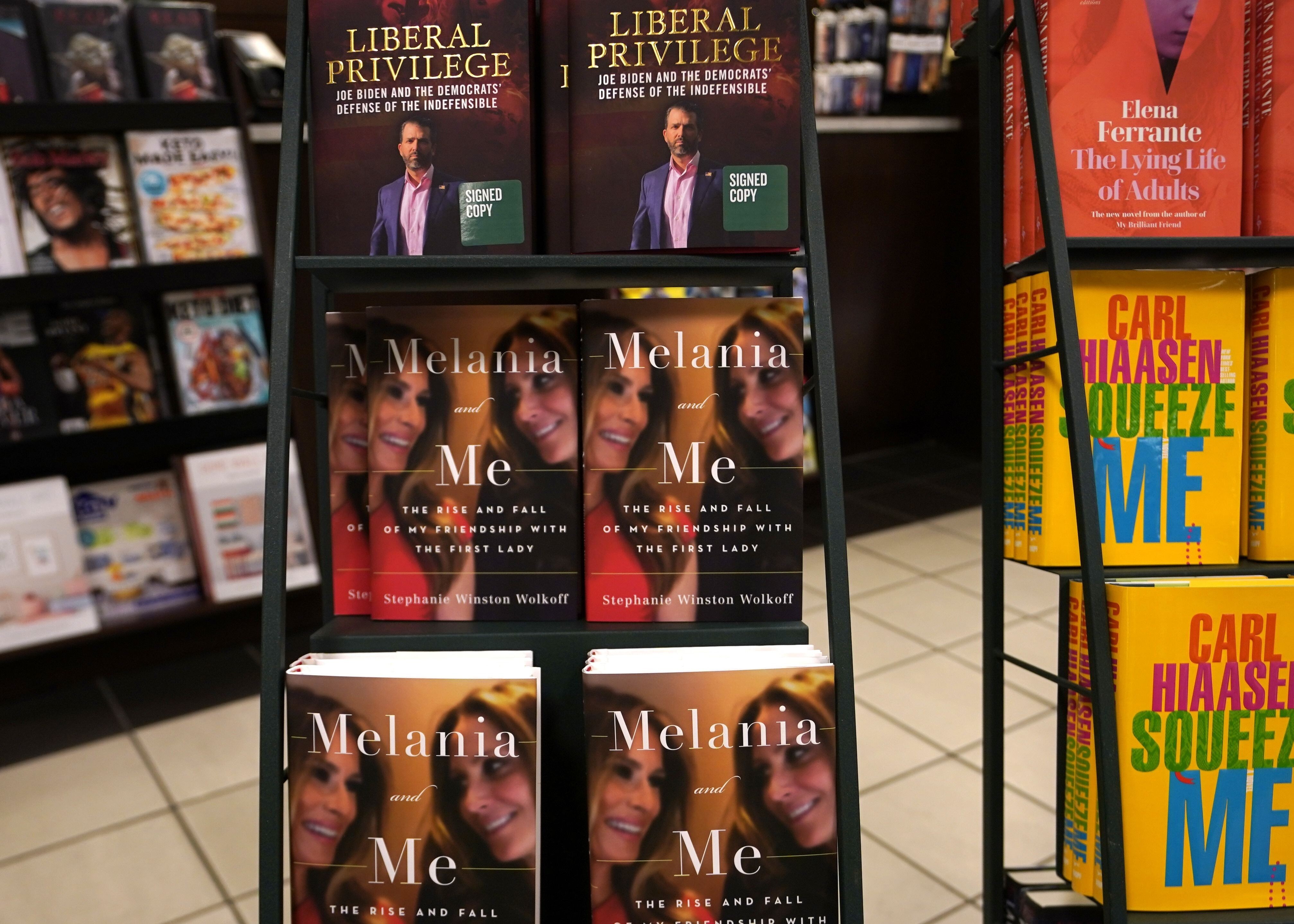 The book Melania and Me: The Rise and Fall of My Friendship with the First Lady by Stephanie Winston Wolkoff. Photo: AFP