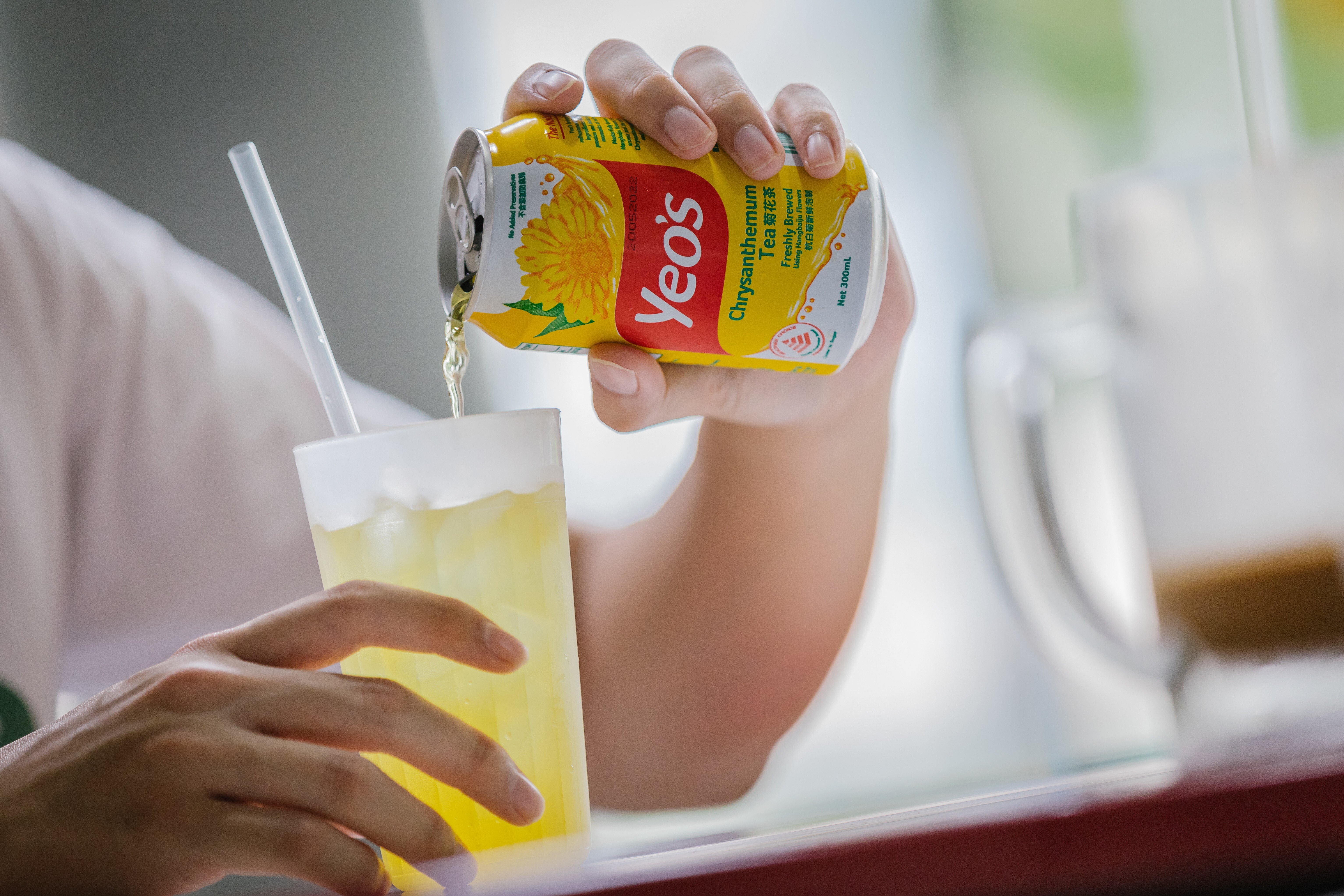 Yeo’s chrysanthemum tea is a huge seller in Singapore. Photo: Kiat Tan Wei Jie