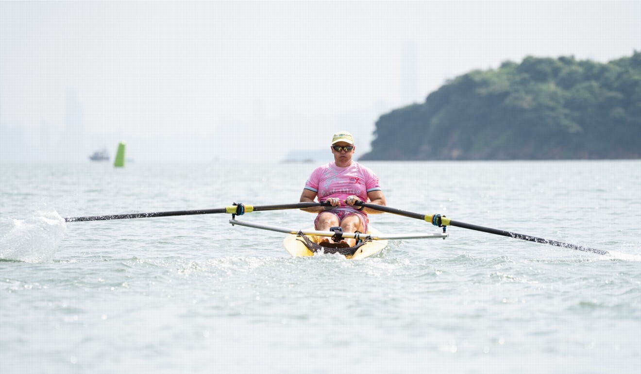 Dragon rowers, outriggers and sailors wear Pink Day t-shirts to spread awareness.