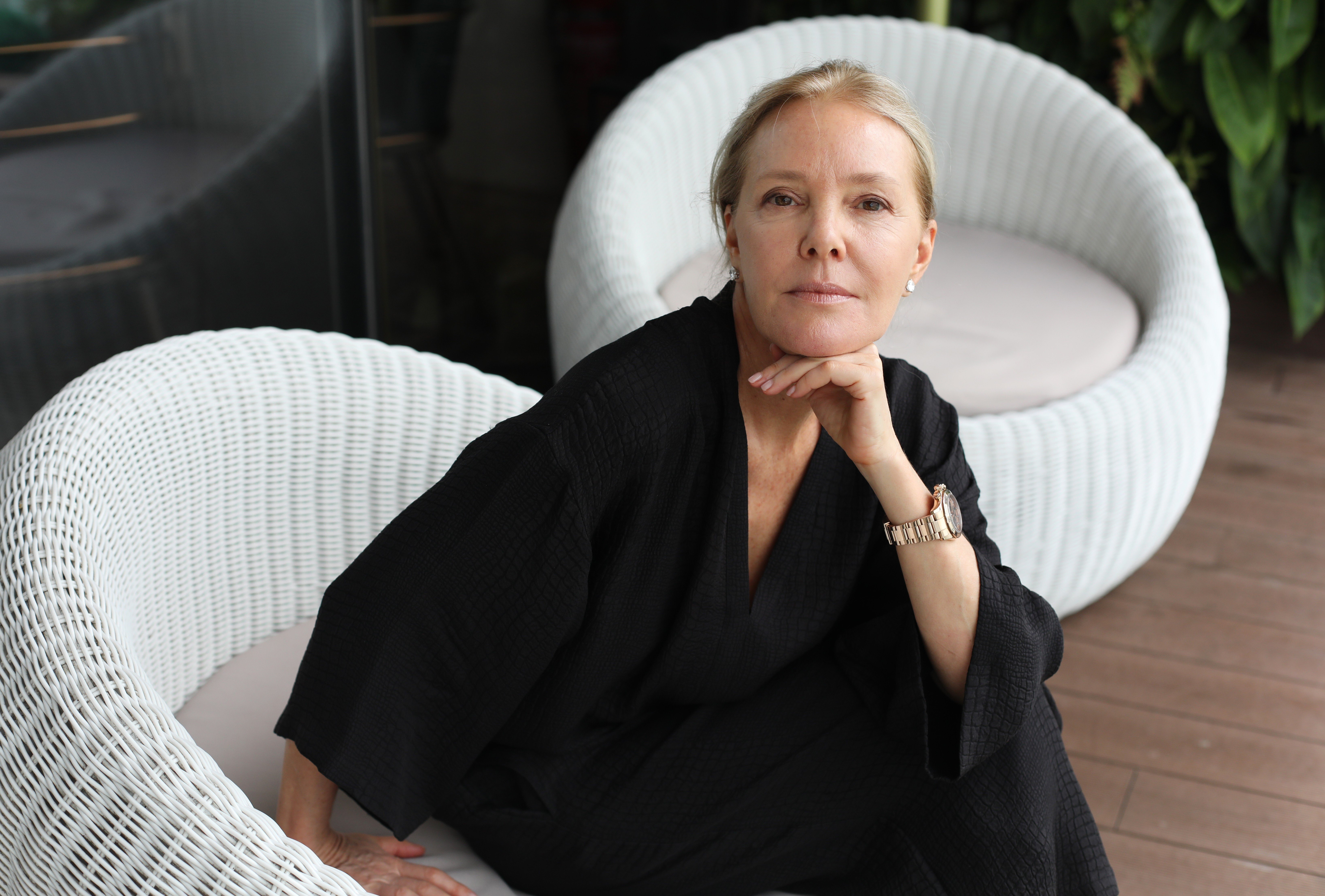 Designer Marie France Van Damme founded her eponymous clothing brand – originally a resort wear collection – in 2011. Photo: Chen Xiaomei