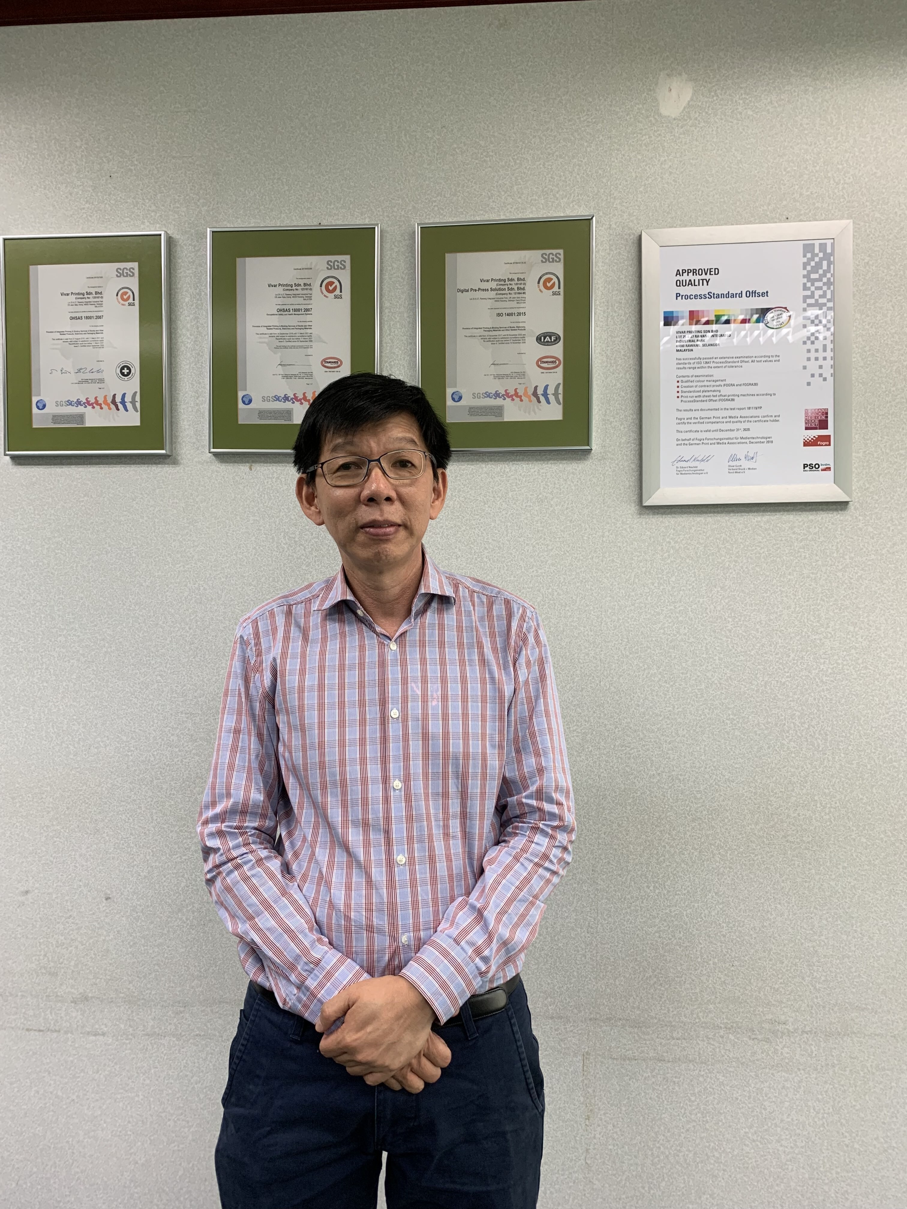 Cheong Kok Wai, managing director.