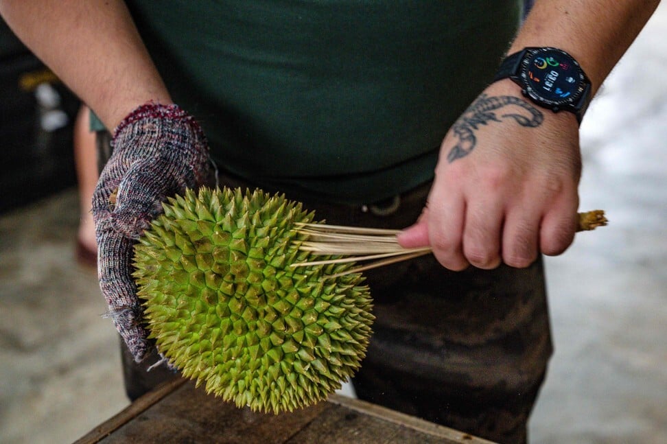 Prickly: the market for durian is growing fast. Photo: AFP