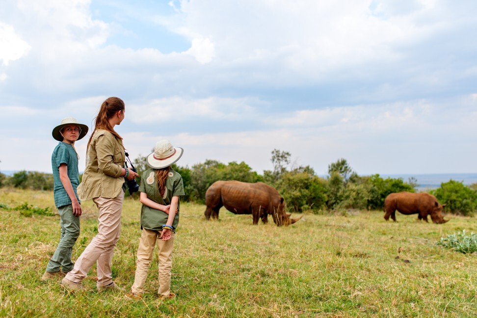 Rhino walking tours are an example of Fair Trade Tourism. Photo: Shutterstock