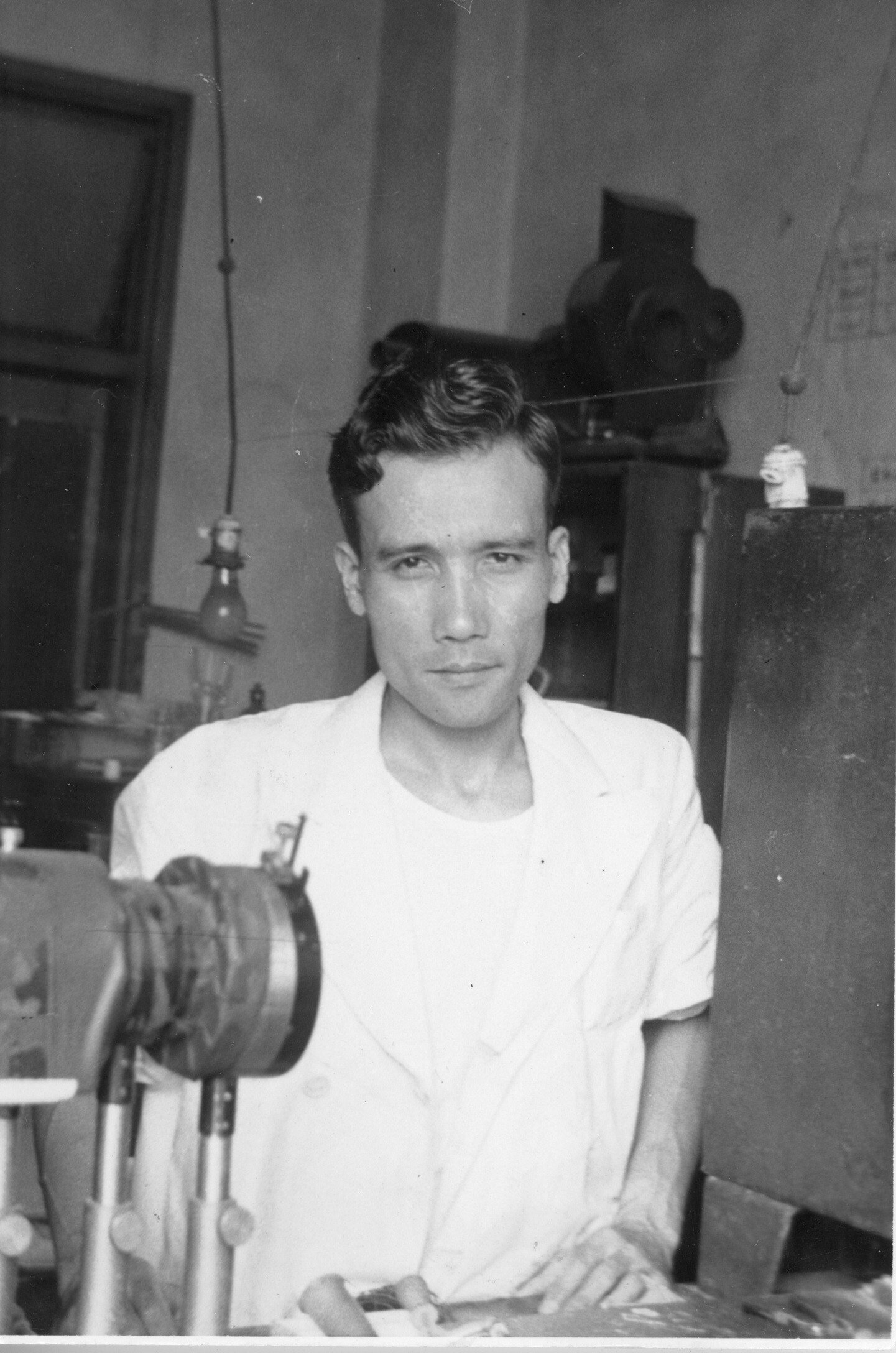 Syd Duer in 1950, about five years after he had been released from the internment camp.