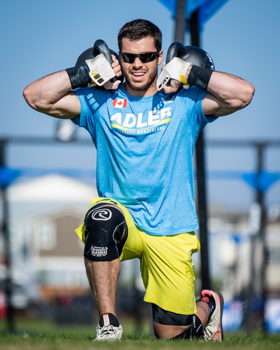 Jeffrey Adler is the only Canadian in the field. Photo: CrossFit Games