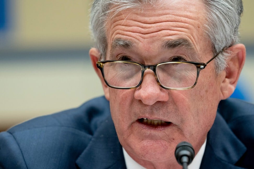 Federal Reserve Chair Jerome Powell is supporting financial markets by unleashing liquidity. Photo: AFP