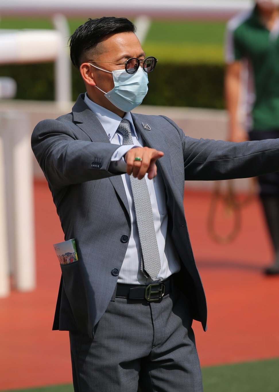 Frankie Lor at Sha Tin.