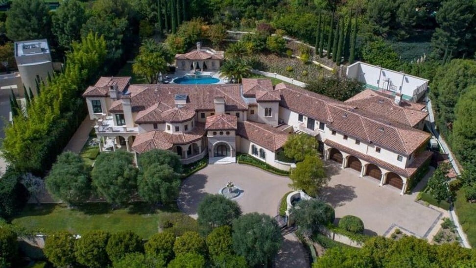 Barry Bonds’ former house in the gated community of North Beverly Park. Photo: Realtor.com