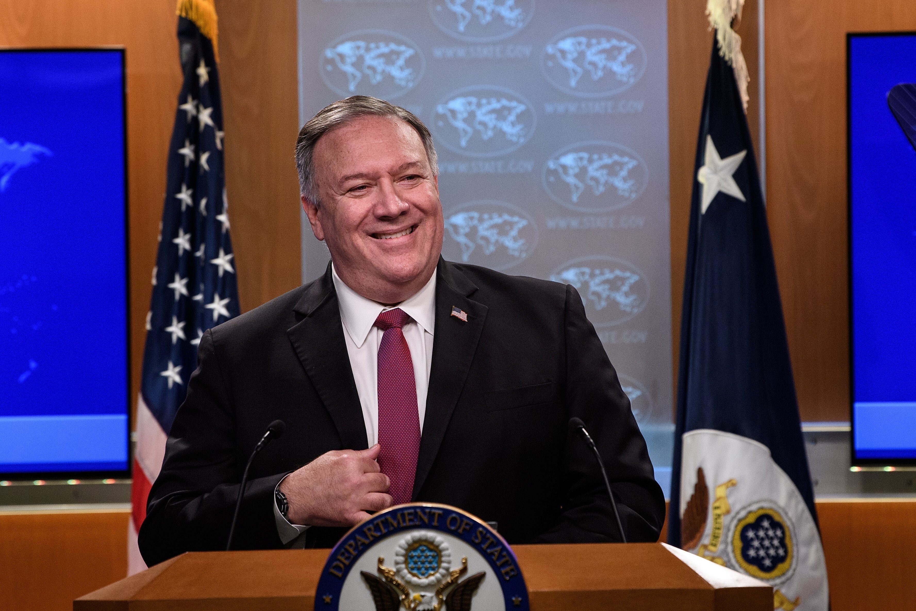 In addition to addressing the Muslim youth group Ansor, US Secretary of State Mike Pompeo will also meet with Indonesian President Joko Widodo. Photo: Reuters