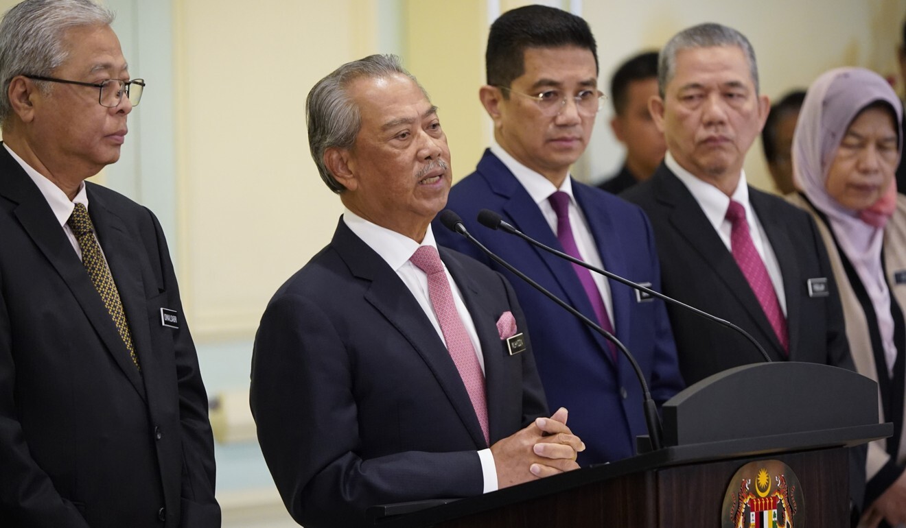 Malaysian Prime Minister Muhyiddin Yassin is under increasing pressure from other members of his government. Photo: AP