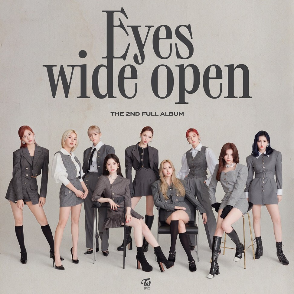 Eyes Wide Open album cover. Photo: JYP Entertainment
