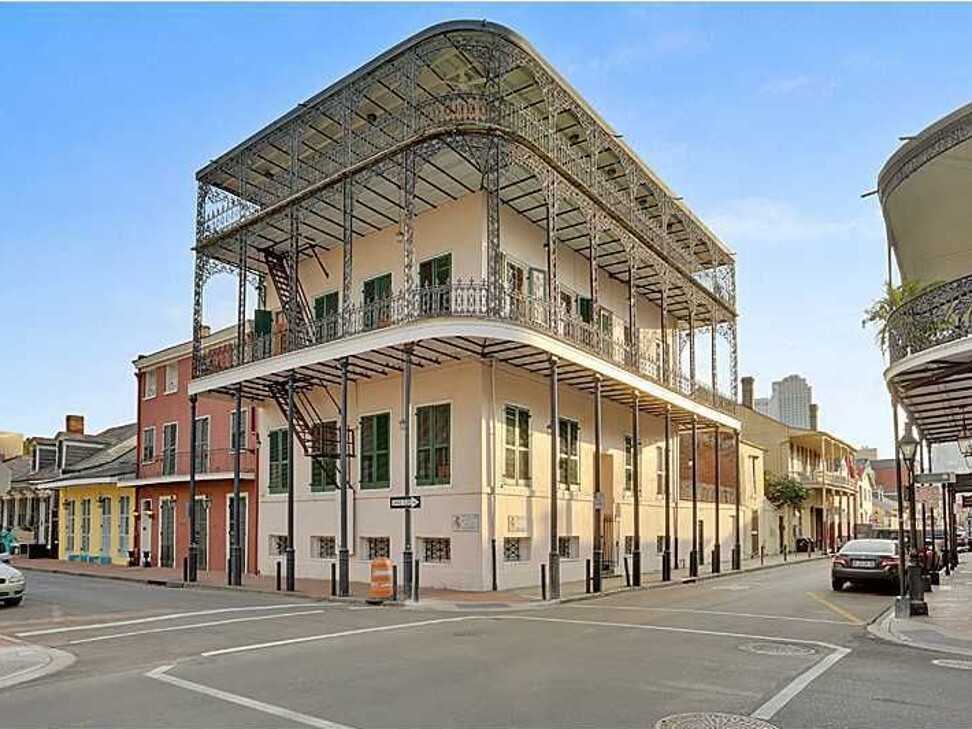 The French Quarter house is located near Bourbon Street and is home to a grisly murder tale. Photo: TopTenRealEstateDeals.com Archives
