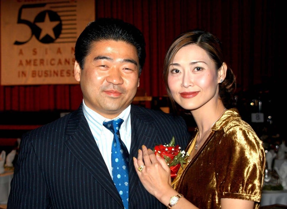 Veronica Yip with husband Myint Kyaw, aka Jeffrey Wu. Photo: Handout