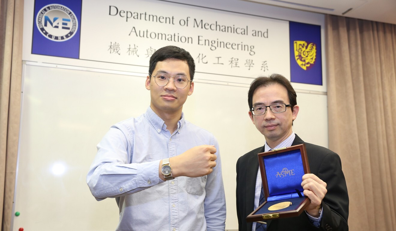 CUHK research team members Cai Mingjing (left) and Wei-Hsin Liao. Photo: Handout