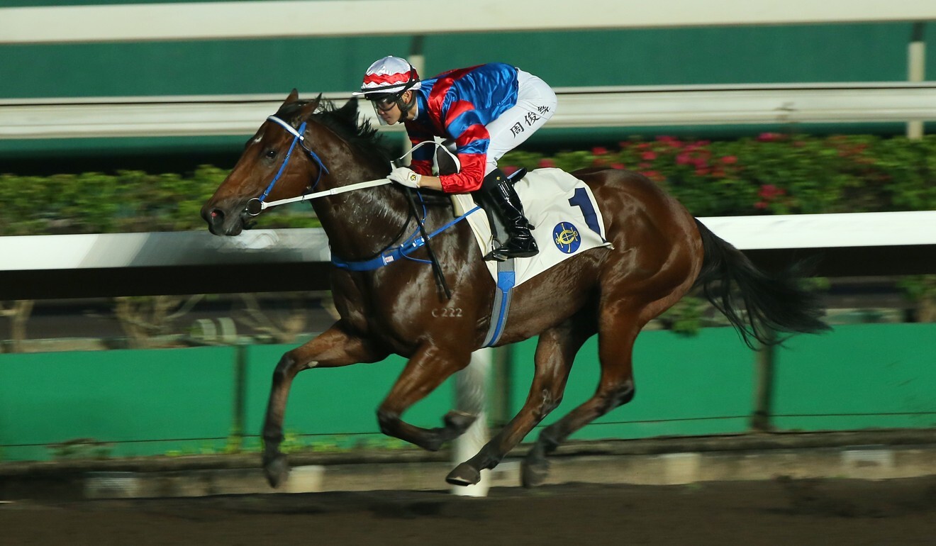 Gunnar wins comfortably under Jerry Chau at Sha Tin.