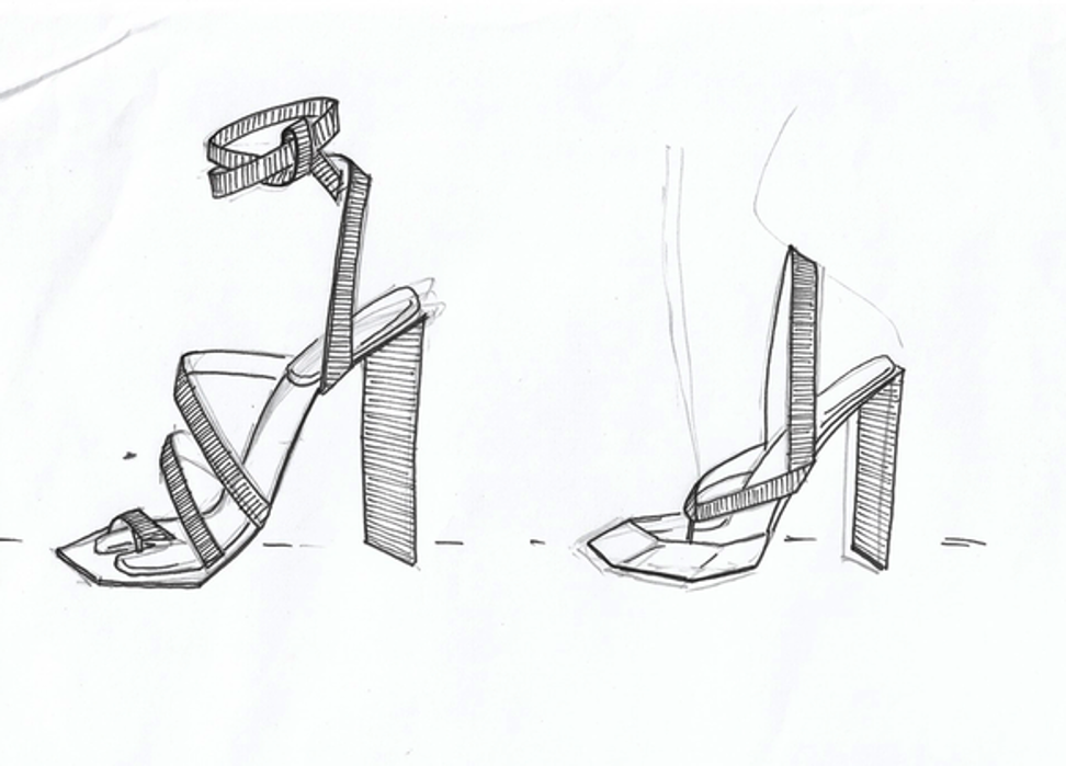 A shoe design by Pidau.