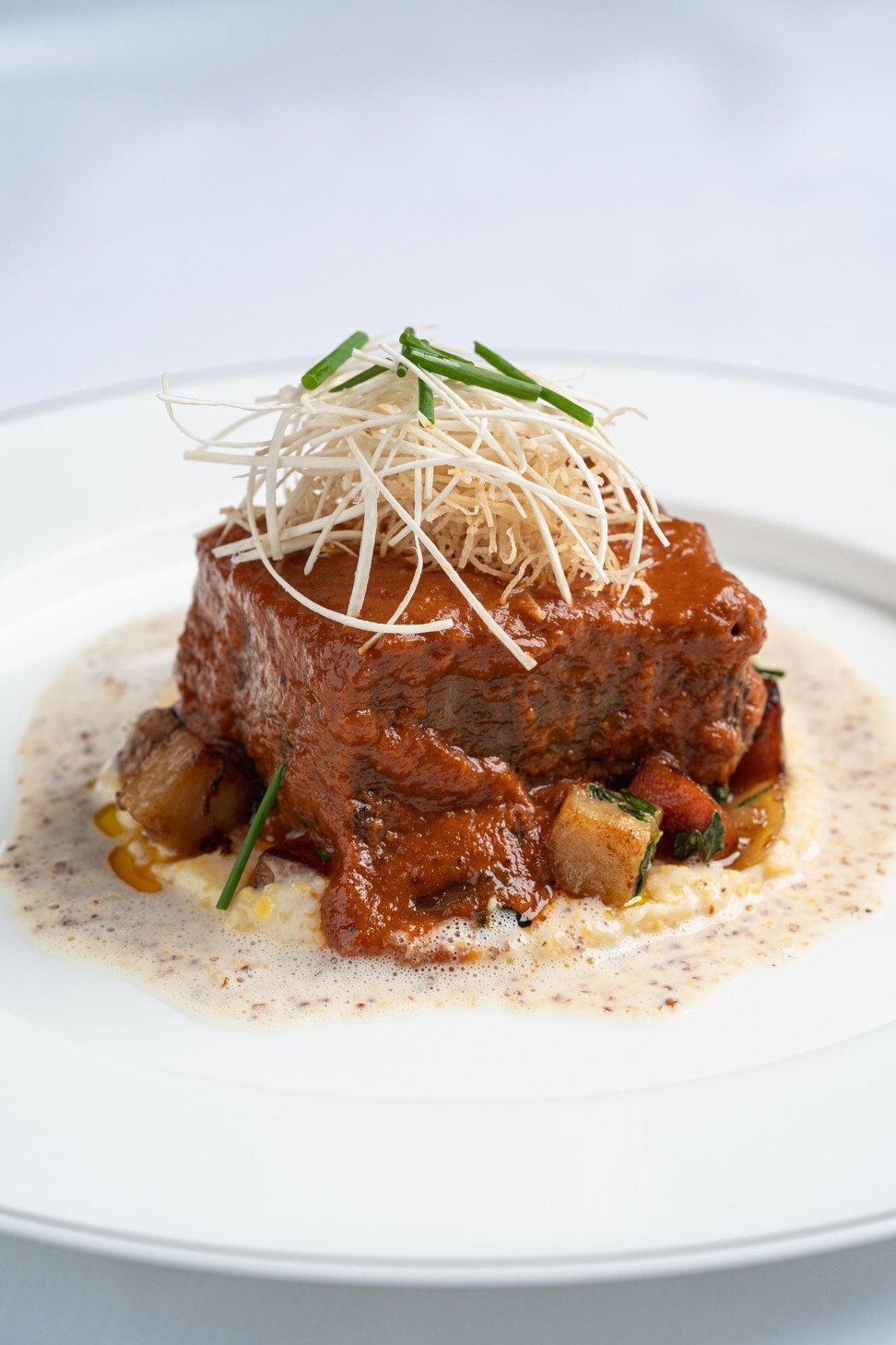 Cafe Gray Deluxe's Braised short rib of beef. Photo: Courtesy of The Upper House