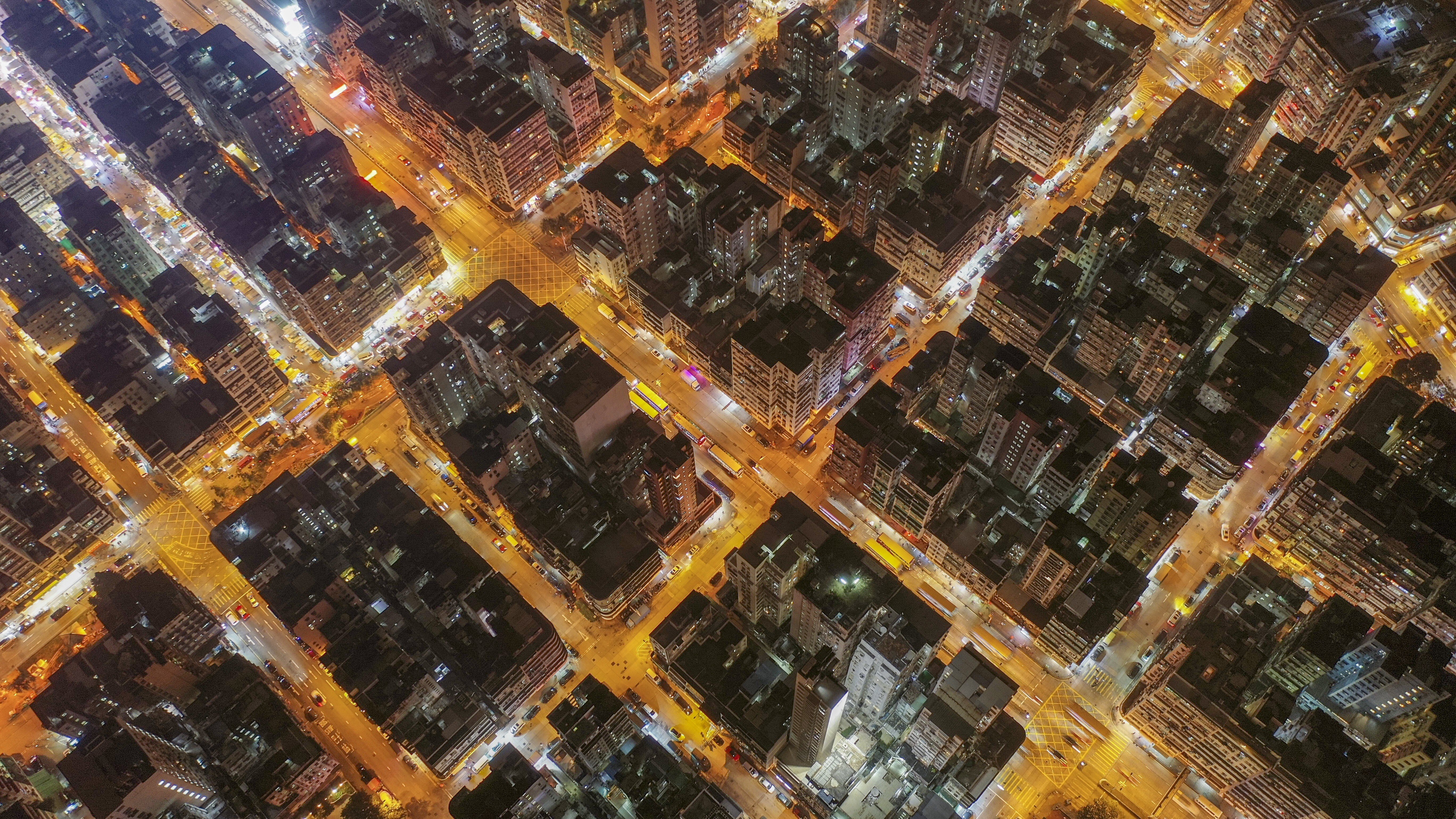 An aerial view of Sham Shui Po, one of the most densely populated neighbourhoods in Hong Kong. With cramped conditions, could co-living work here? Photo: Martin Chan