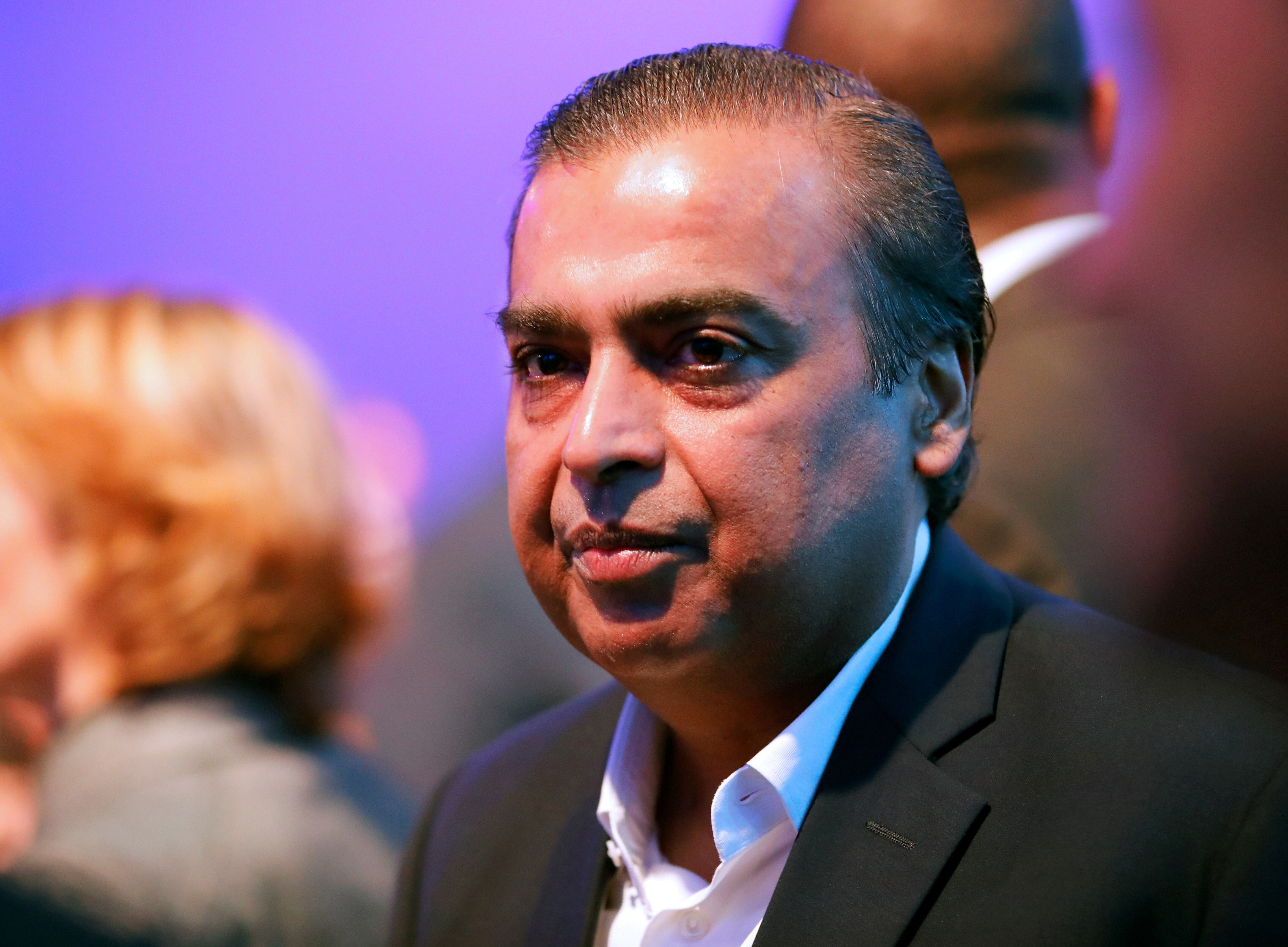 Mukesh Ambani, chairman and managing director of Reliance Industries, attends the World Economic Forum meeting in Davos, Switzerland, in 2018. Photo: Reuters