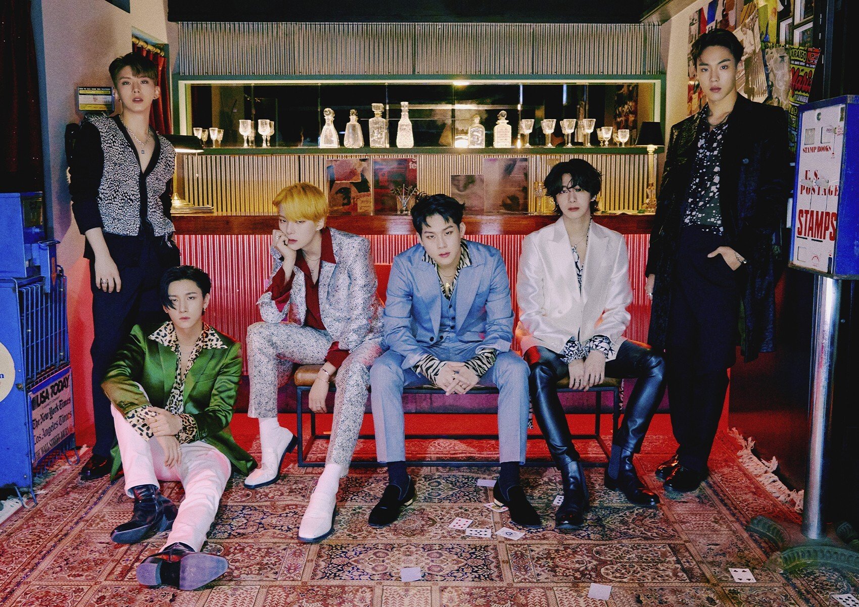 K-pop boy band Monsta X released their new album Fatal Love this week. They told the Post how it was put together despite the difficulties of coronavirus. Photo: Starship Entertainment