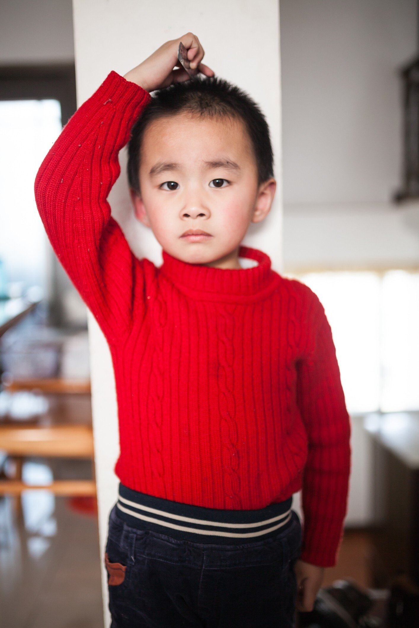 The economic development in China in the past four decades has reduced childhood malnutrition. Photo: Getty Images