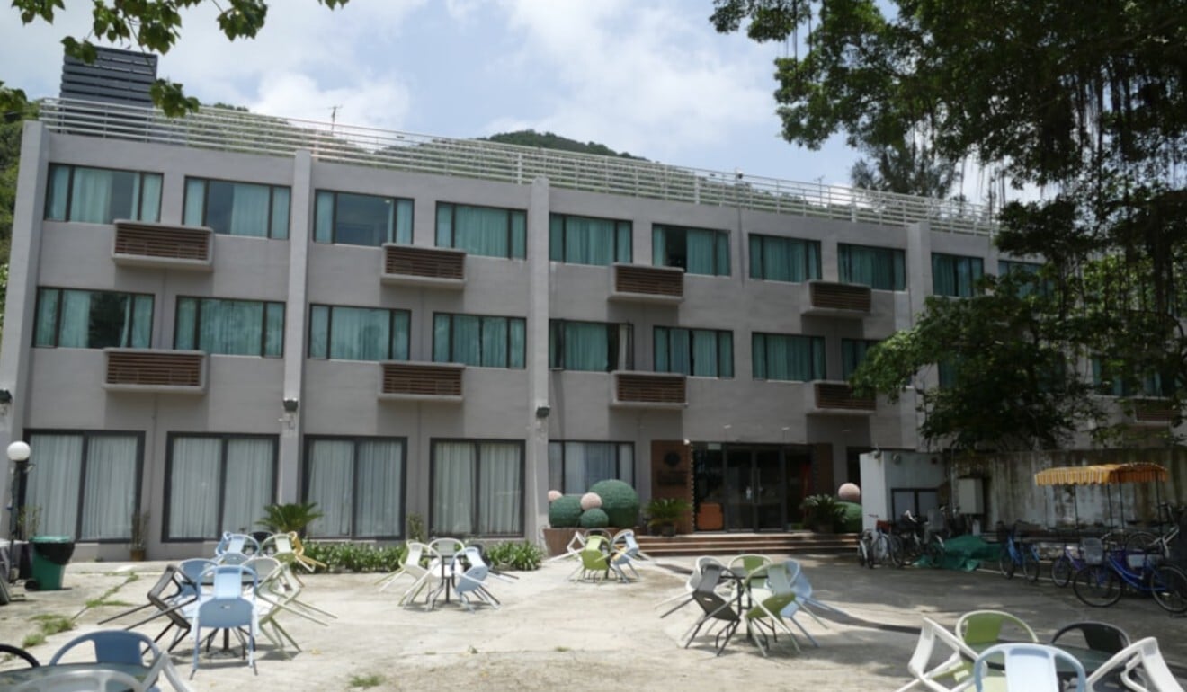 Seaview Holiday Resort in Mui Wo on Lantau Island was at the centre of a cluster of Covid-19 infections. Photo: Handout.